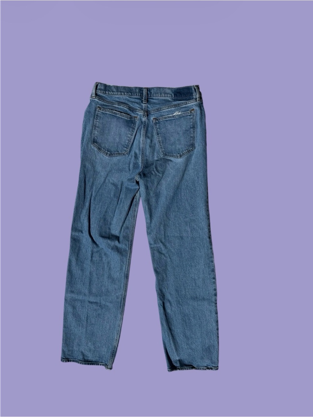 Abercrombie & Fitch 90s Relaxed High Rise Jeans 31/12 Long Tall - Picture 8 of 11
